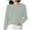 Mint Green, variant on Ediodpoh Cozy Women's Knit Sweater Loose Fit Round Neck Pullover Versatile for Layering Knit Tops for Women Red XXL