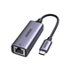 thumbnail image 1 of Adaptador Ugreen Usb C Gigabit Ethernet 1000 Mbps color Gris, 1 of 7