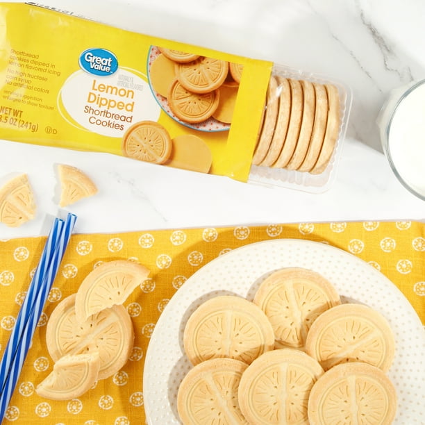 Lemon Shortbread Cookies | Snack packs for convenient stores