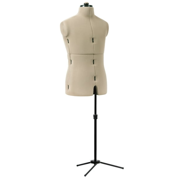 Dritz Mr. Tailor Adjustable Male Form, Beige