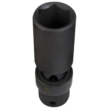 

Sunex 316UMD 3/8 Drive Deep Universal 6 Point Metric Impact Socket 16mm