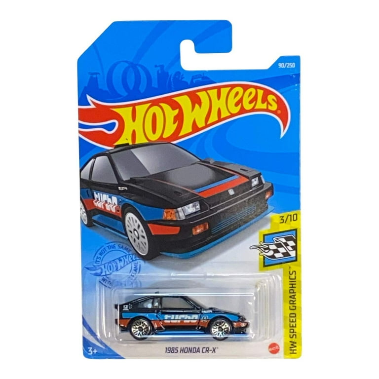 Hot Wheels 1985 HONDA CR-X 2台セット Hot Wheels 1985 Honda CRX Toy Car 1:64 Scale Sports Car 80s