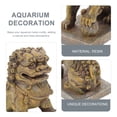 thumbnail image 3 of MasteelfCA Fish Tank Landscaping Decoration Simulation Lion Decoration Resin Crafts, 3 of 8