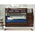 thumbnail image 4 of Columbia Staircase Bunk Bed Twin over Twin in Multiple Colors and Configurations, 4 of 6