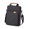 thumbnail image 2 of Bolso para portátil, bolso de mano, estuche de transporte, correa ajustable, para computadora, impermeable, para viajes de negocios, fin de semana, 13 a 14 pulgadas, 2 of 8