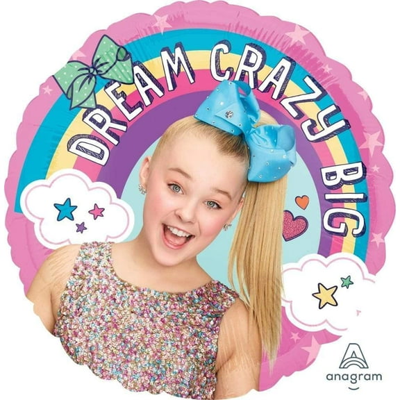 jojo siwa birthday balloons - 3 pack of jojo siwa mylar birthday party balloons