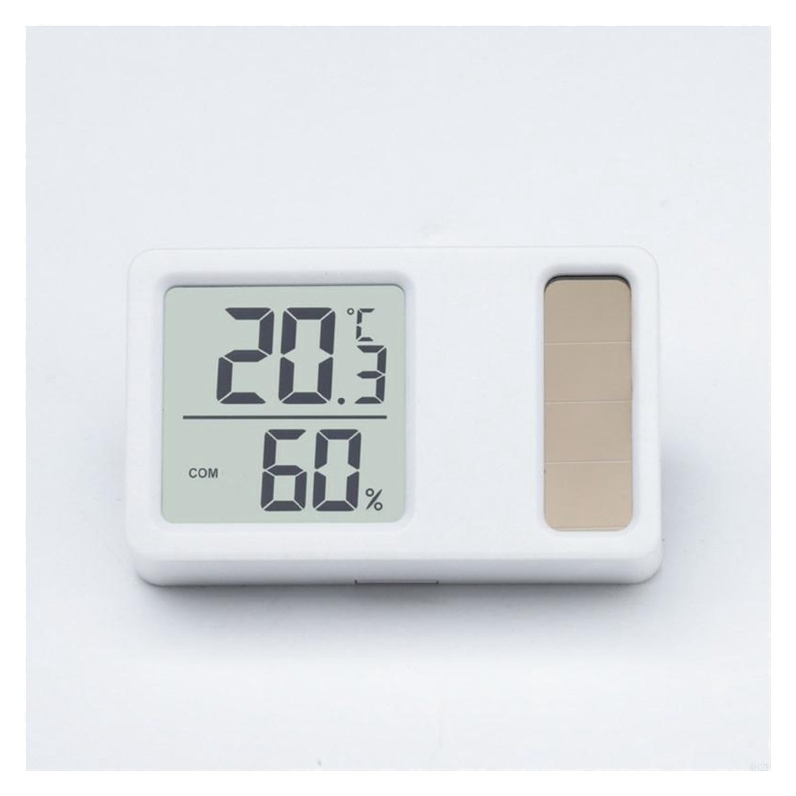 Digital Temperature Humidity Measurement Gauge for Home Office Solar Powered Thermometers Hygromete ,Fast Response