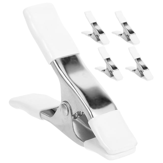 5pcs Spring Clamps Backdrop Clips Plastic Background Cloth Clips Heavy Duty Clamps