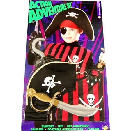Action Adventure Pirate Blister Child Costume Set One