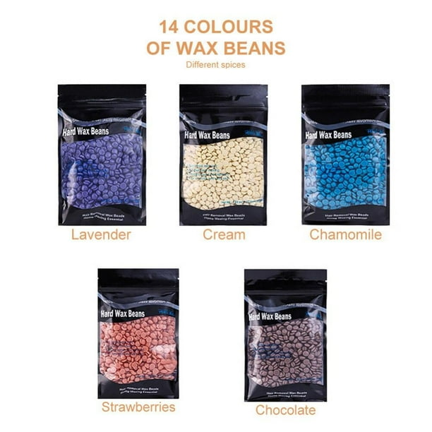 Wax Beads for Hair Removal 100g Pellet Hot Film Hard Bikini Face Hair