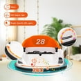 thumbnail image 4 of Ride On Bumper Car for Kids Ride on Toy Gifts with Remote Control, 360 Degree Spin, LED Lights, Music, 4 of 9