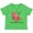 Apple Green, variant on More Beads, Please Cute Mardi Gras Crawfish Boys or Girls Toddler T-Shirt