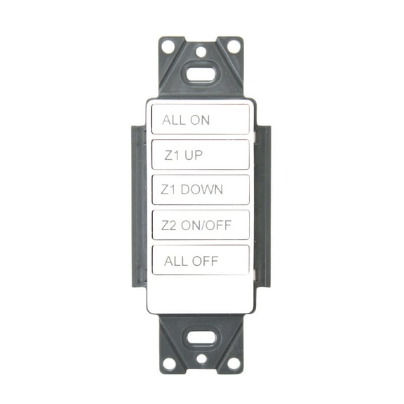 COOPER GREENGATE RC-5TSB-T06-W Pre-Engraved Room Controller Wallstation Low Voltage Switch