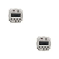 thumbnail image 3 of QualitChoice Interrupteur de Temps Numérique Programmable Lampe Réglable Minuterie Relais Rechargeable 220V 2Ensemble, 3 of 6