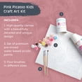 thumbnail image 2 of Pink Picasso Kits Paint by Number for Kids  DIY 8x10 Beginner Color by Numbers Canvas Painting Art Kits  Delicious Doughnuts, 2 of 8