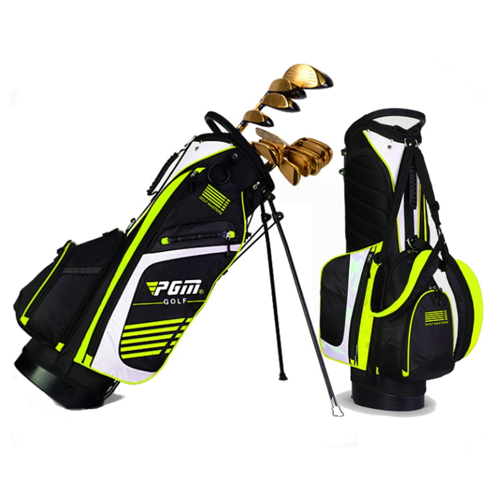 14 Pocket Golf Stand Bag With Wheels,LightweightGolf Club Storage Bag
