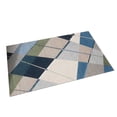 thumbnail image 2 of XWSHYW Alfombras de Baño Alfonbra de Terciopelo Cristal con Patrón Geométrico, Resistente Al Desgaste, para Baño, Se Puede Cortar y Adaptar Entrada, Dormitorio, Baño, Tamaño 31,4 X 19,6 Pulgadas, 2 of 6