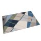 thumbnail image 2 of Ganfancp Patrón Geométrico de Cristal de Terciopelo de Alfombras de Baño Antidesgaste Alfombras de Piso Se Puede Cortar Adaptarse a La Entrada Del Dormitorio Cuarto de Baño Tamaño 31.4X19.6 Pulgadas, 2 of 6