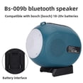 thumbnail image 1 of Altavoz Bluetooth para Ryobi One+ 18V para Batería Makita/Dewalt/Milwaukee/Bosch, Altavoz Ryobi Inalámbrico con Luz LED para Lugar de Trabajo Acampar Fiesta (Solo Herramienta), 1 of 12