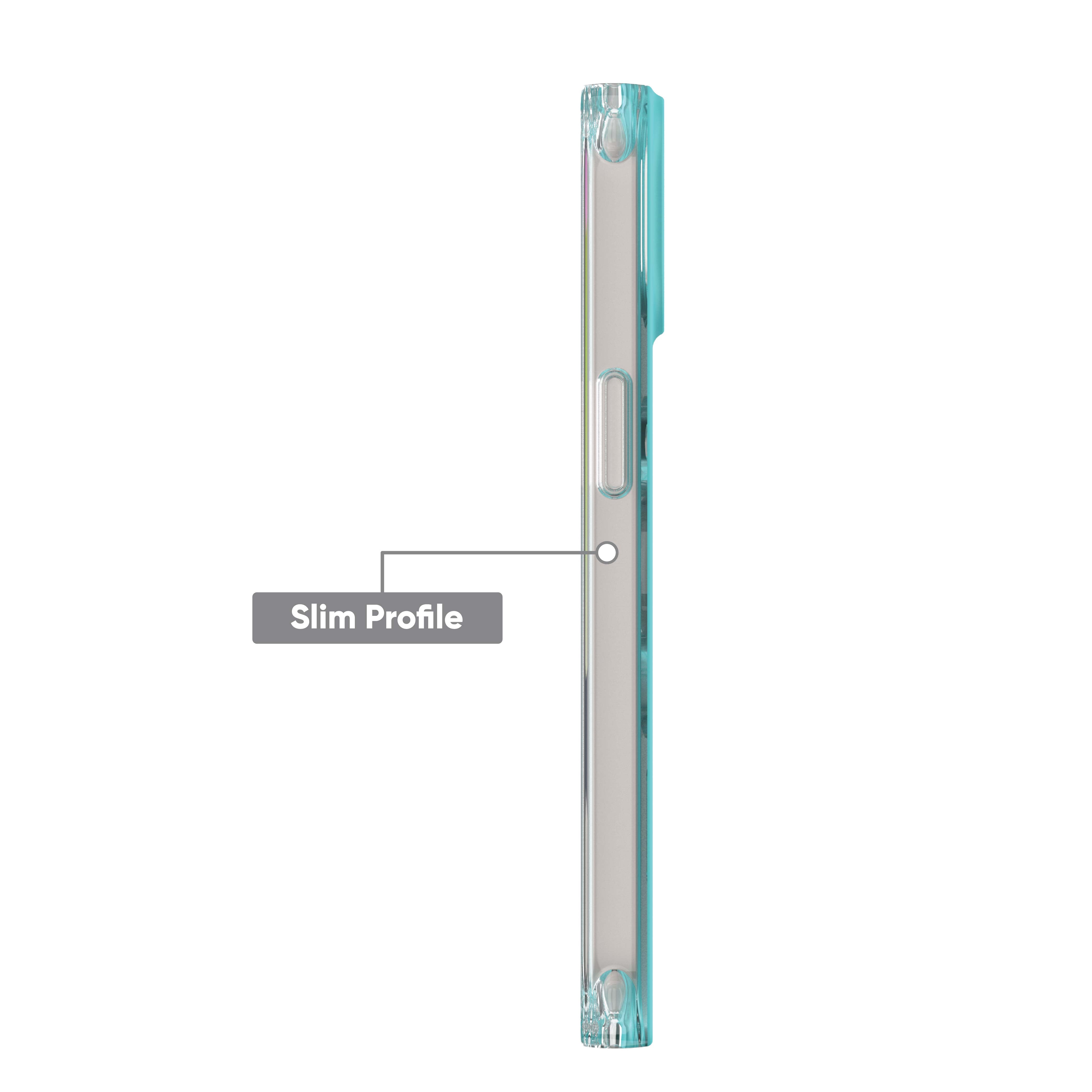 onn. Square Phone Case for iPhone 14 / iPhone 13 - Teal