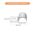 thumbnail image 2 of 60 Pcs Pipe Strap Fit for 7mm/0.28inch 304 Stainless Steel Strap for Pipe Fixing, 2 of 6