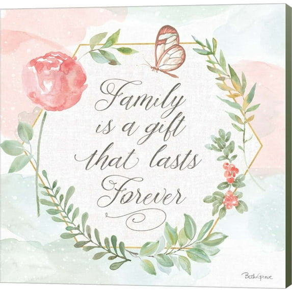 Watercolorful VIII by Beth Grove, Canvas Wall Art, 12W x 12H