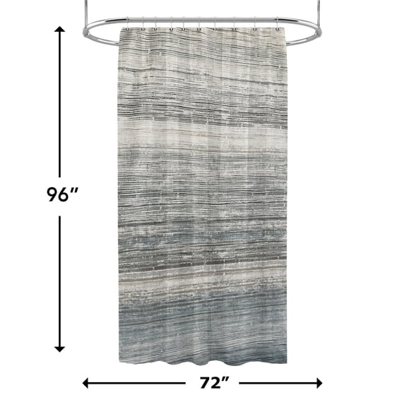 Nomad 100persent Polyester Shower Curtain - 72"x96"