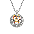 thumbnail image 1 of Germany Football Flag Culture Pattern Necklaces Pendant Retro Moon Stars Jewelry, 1 of 3