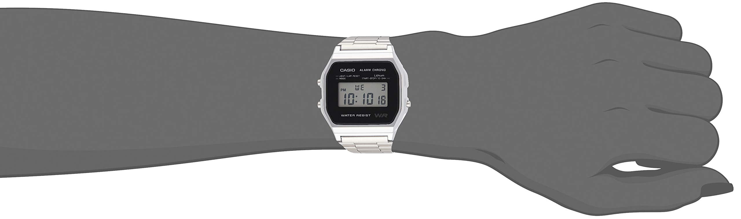 Unisex Watches CASIO CASIO Collection Retro A158WEA-1EF 
