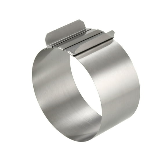 Uxcell Cake Ring 2.053.94" Adjustable Stainless Steel Cake Baking Ring