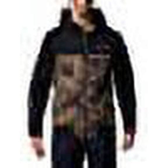Columbia Men's Loma Vista Hooded Jacket, Cypress Traditional Camo/Black, X-Large