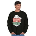 thumbnail image 5 of Funny Xmas Dear Santa Define Naughty Unisex Plus Size Sweatshirt Brisco Brands 5X, 5 of 6