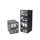 thumbnail image 1 of Zapatera de Plástico Organizadora de Zapatos Apilable y Plegable, Sneaker Box Estante para Tenis, Caja de Acrílico Mueble para Tenis 6 cajas, 1 of 7