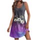 thumbnail image 1 of Vestidos de Verano con Cuello en V para Mujeres 2025 Casual con Bolsillos Boho Beach Camisetas Vestido Tanque Suelto, 1 of 7