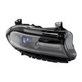 thumbnail image 1 of 2016-2018 Dodge Charger Headlight Passenger Side Halogen With Led Drl Without Logo High Quality, 1 of 1