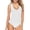 White, variant on Vedolay Petite Jumpsuits For Women Bodysuit for Women Zip Sleeveless Unitard Bodycon Jumpsuits Leotard for ,Black M