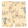thumbnail image 5 of Disney Winnie the Pooh Eeyore Piglet Newborn Baby Girls Peplum T-Shirt and Bike Shorts Outfit Set Yellow 3-6 Months, 5 of 5