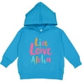thumbnail image 2 of Inktastic Live Love Aloha Toddler Hoodie, 2 of 4