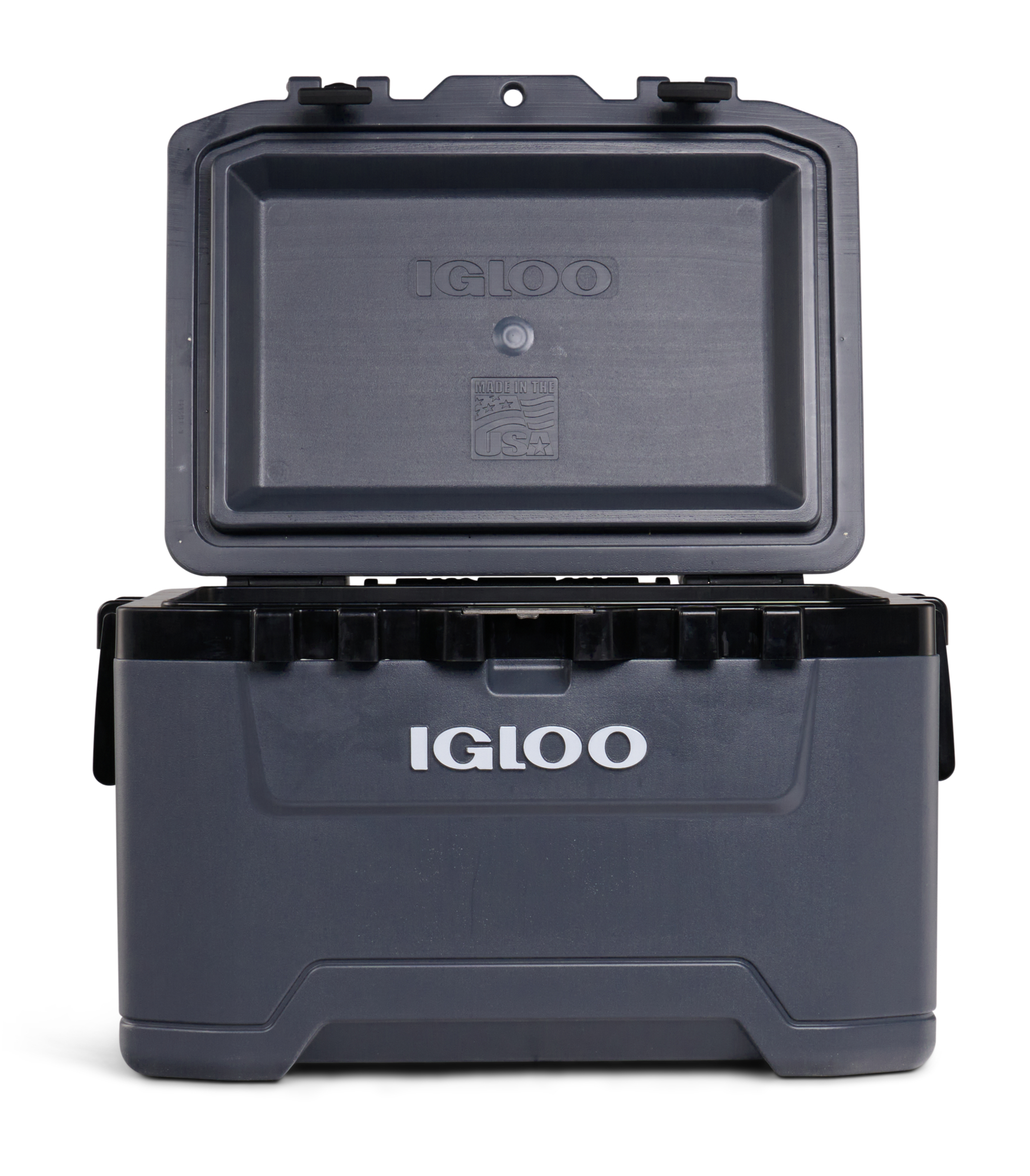 Igloo Overland 52 QT Ice Chest Cooler with Wheels, Gray (26" x 19" x 16") - image 3 of 17