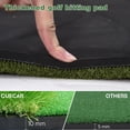 thumbnail image 2 of WZTO Golf Mat Thicken Training Mat for Golf Practice Golf Swing Mat With Golf Tee Golf Training Tool for Backyard Garage Basement fashion, 2 of 9