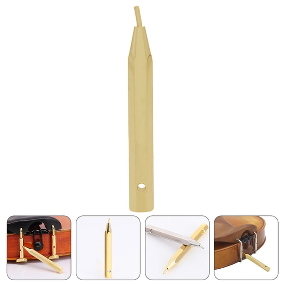 HAKIDZEL Music Practice Chin Rest Key Golden Copper 1Pcs