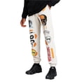 thumbnail image 3 of KOMOO Women Printed Jogger Pants Elastic Waist Drawstring Loose Sweatpants Hiphop Sport Pants Trousers with Pockets, 3 of 9