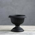 thumbnail image 4 of Root & Vessel Grecian Urn Planter, Black, 12", 4 of 5