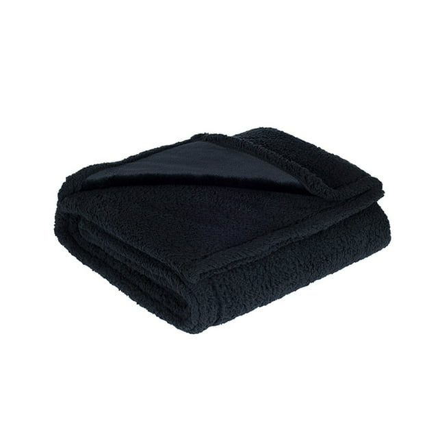 Transemion Waterproof And Practical Pet Blanket For Furniture Protection Wide Application Pet Blankets Black L