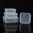 thumbnail image 5 of suxuMhao Storage Box, 20-Pack Clear Square Plastic Boxes, Plastic Storage Bins with Lids, Clear Plastic Containers, Parts Storage Box, Small Plastic Tote for Organizing, 5.5×5.5×2CM​, 5 of 5