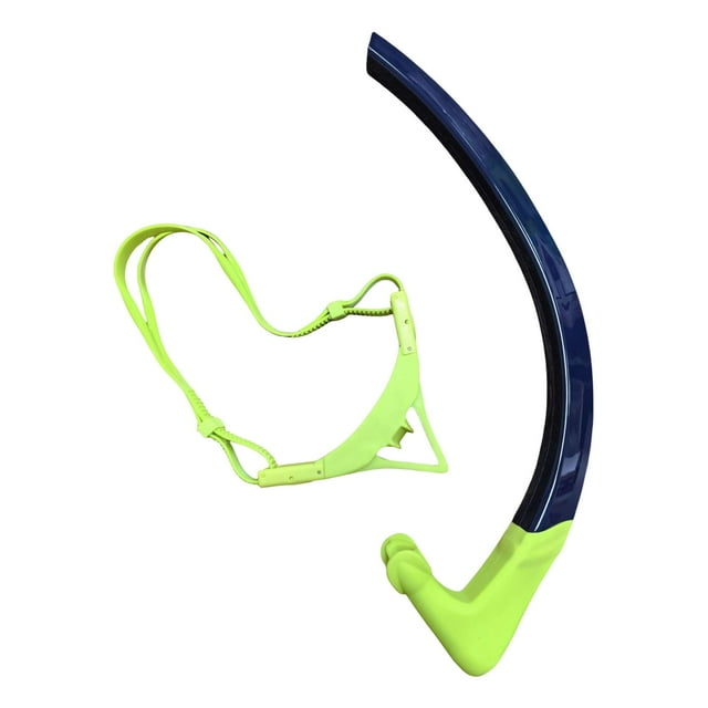 Boquilla de silicona para esnórquel de buceo, soporte de respiración, tubo frontal para esnórquel de natación para deportes acuáticos subacuáticos. para adultos