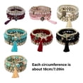 thumbnail image 3 of FENOHREFE 4Pcs Styles Bracelet Set for Women Adorned with Crystal Fatima Hand Tassels and Beads Stylish Outfits, 3 of 7