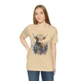 thumbnail image 3 of Women's Cute Highland Cow Shirt Highland Heifer Watercolor Design, 3 of 3