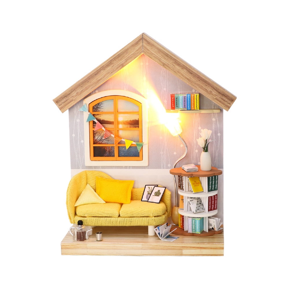 diy wooden dollhouse