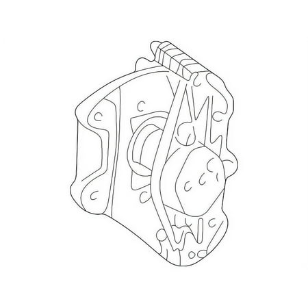 Genuine OE Mercedes-Benz Disc Brake Caliper - 004-423-31-98